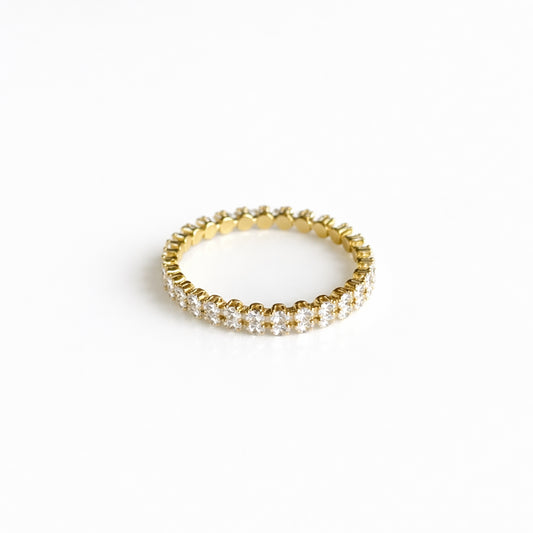 Eternity Dorada con Brillos