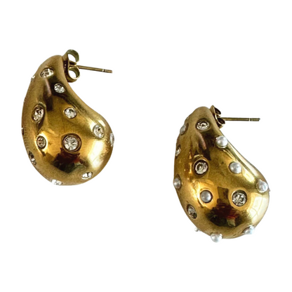 Pendientes de Gota Oro